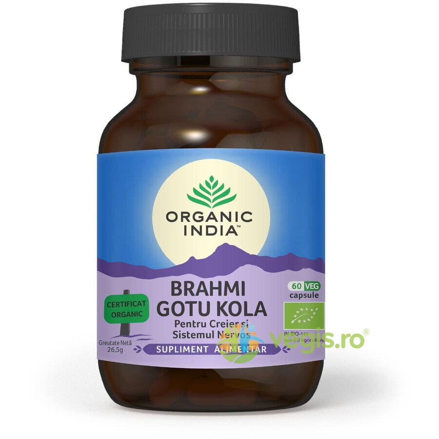 Oferte la Brahmi Gotu Kola Ecologic/Bio 60cps vegetale