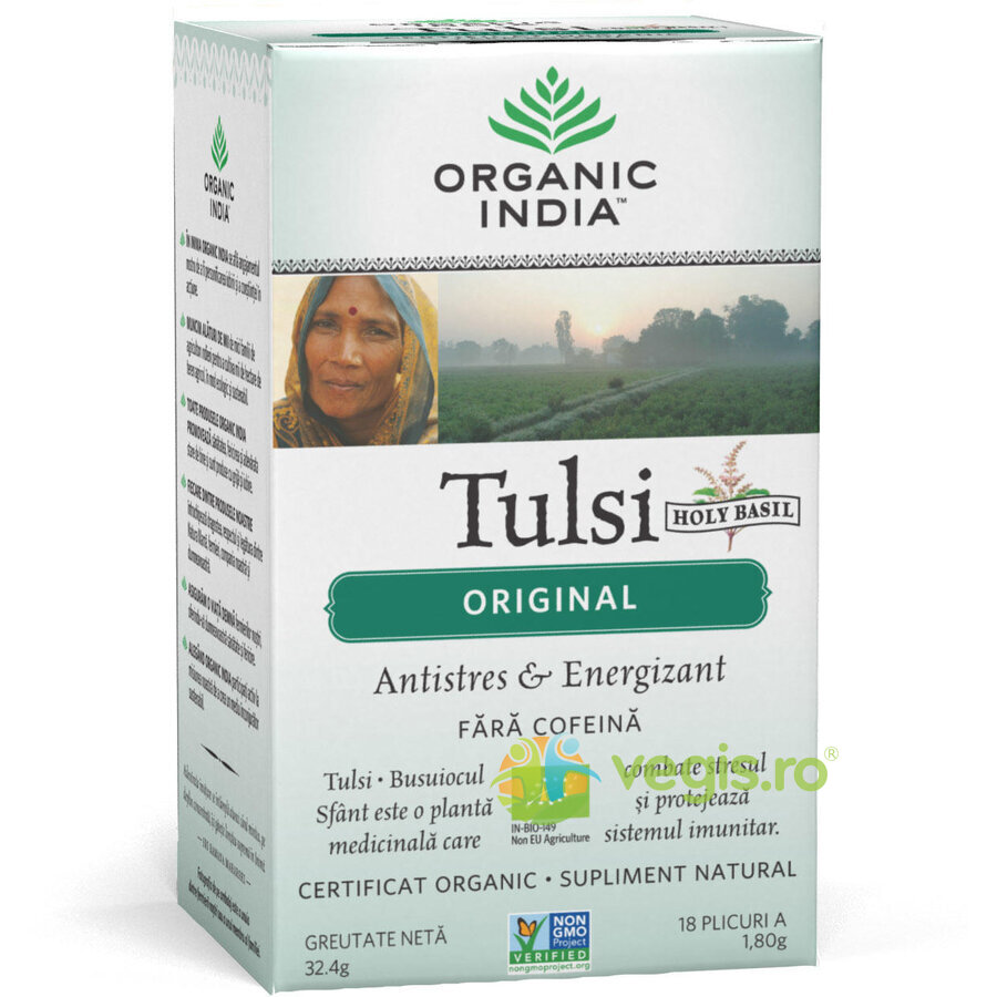Oferte la Ceai Tulsi Original Ecologic/Bio 18pl