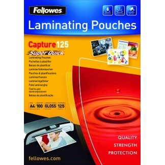 Oferte la Folie Laminator Fellowes, A4, alb / gri